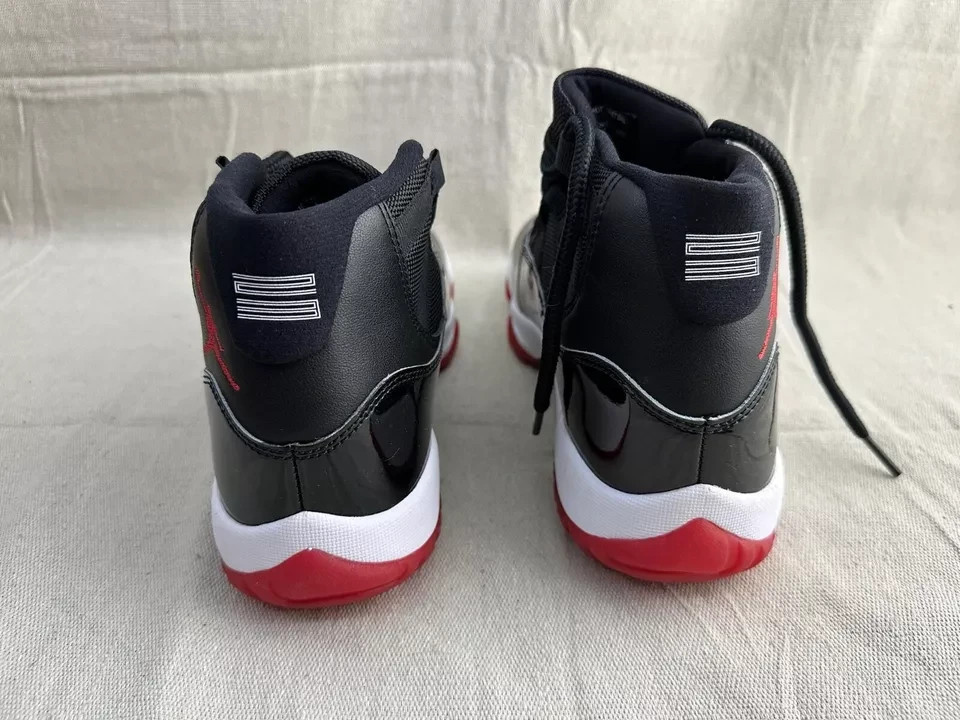 Jordan Air Jordan 11 Retro Men’s Black Red White Basketball Sneakers