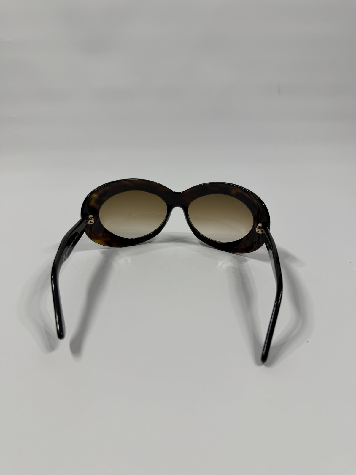 Alexander McQueen AMQ 4082/S Oversized Tortoise Brown Gradient Sunglasses Women