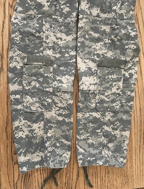 Vintage Military Digital Camo Tactical Pants, Small -Long, 32 1/2,by 35 1/2
