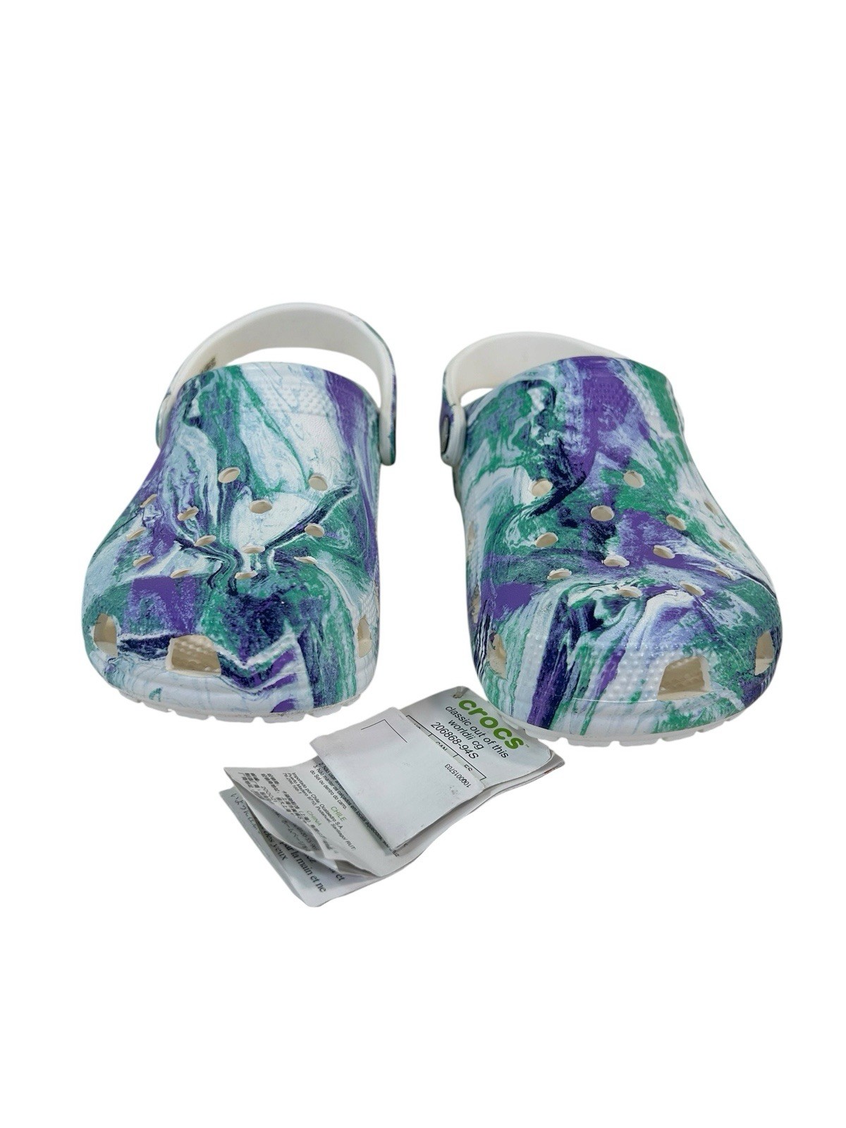 Crocs Classic Out of This World II Clogs 206868-94S Marble NWT M4/W6