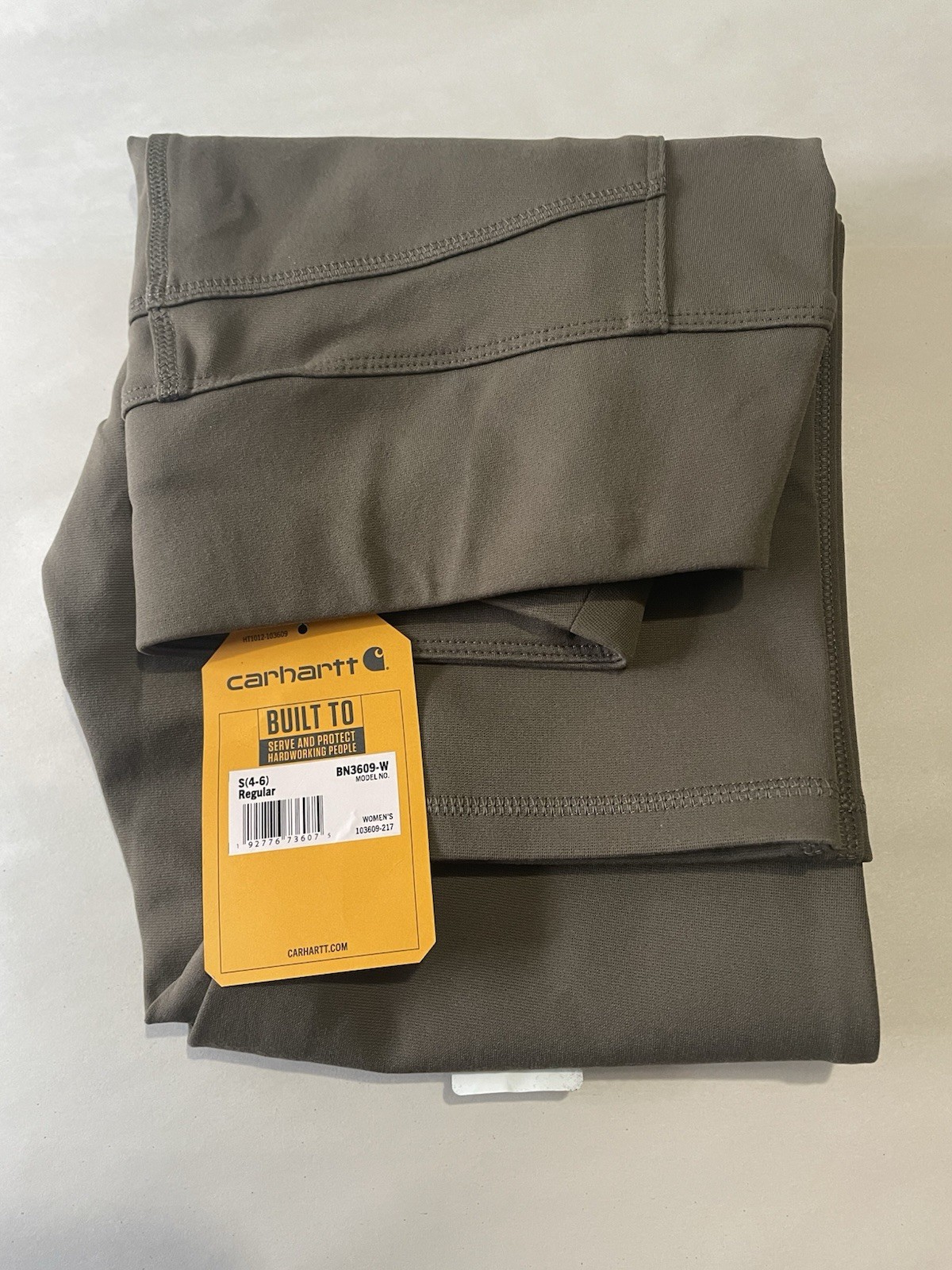 Carhartt Force Fitted Lightweight Utility Legging – BN3609-W Tarmac S (4-6) Reg.