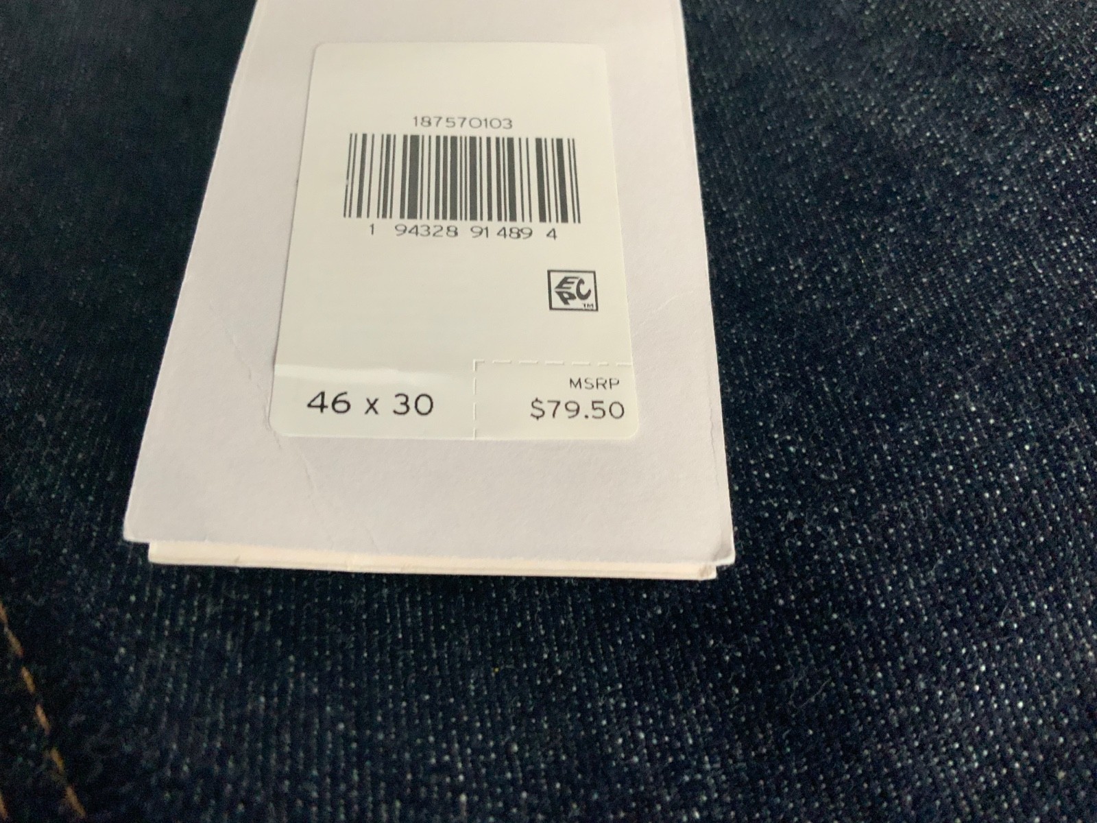 Levi’s 541 Athletic Taper Jeans Mens 46×30 Big & Tall Medium Blue Stretch Denim