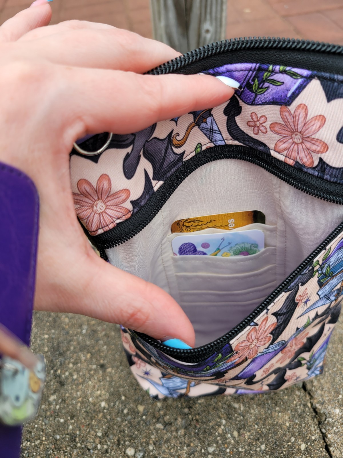 Fourth Wing Inspired Handmade Purse Crossbody Bag