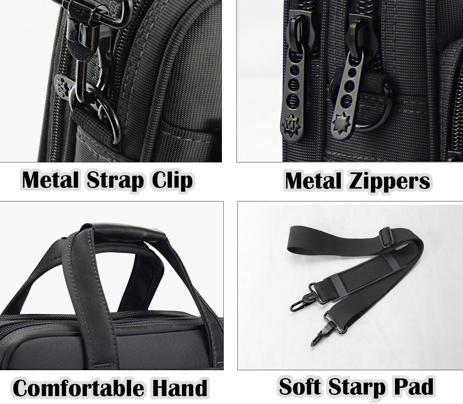 Briefcase Bag 15.6 Inch Laptop Messenger Bag Business Office Bag for Men Women