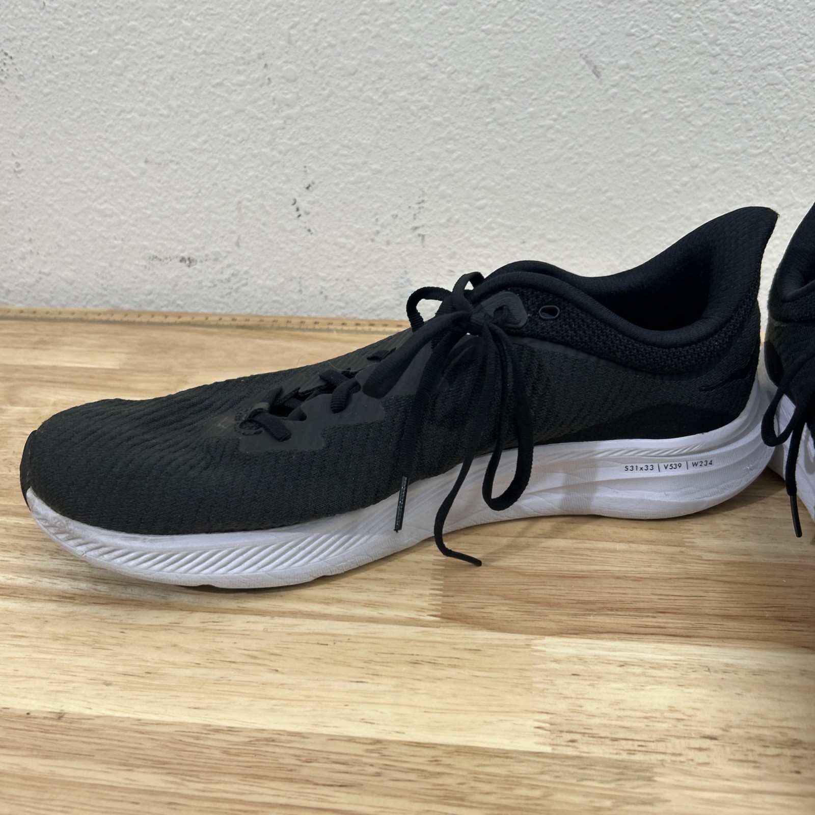 Hoka One One Solimar Shoes Mens Black Size 14 D Running Sneakers Low Top