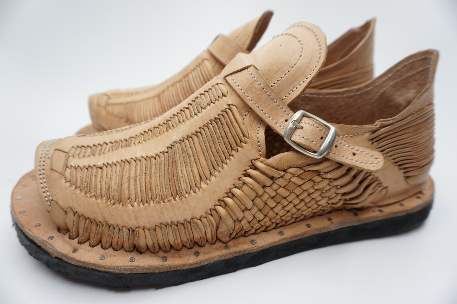 HUARACHES DOBLE PREMIUM RETRO SR ALFARO COLOR NATURAL RETRO ACME – MRM61