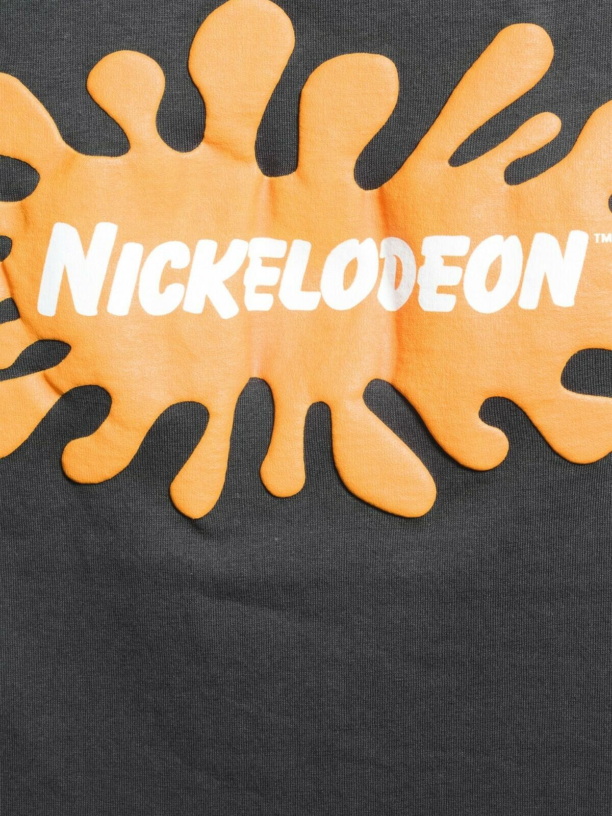 Splat Nickelodeon Nick Toons Juniors’ Graphic Logo T-Shirt Size X-Large