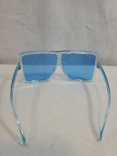 Oversize Square Flat Top Tinted XXL Women Sunglass with 400UV Polycarbonate Lens