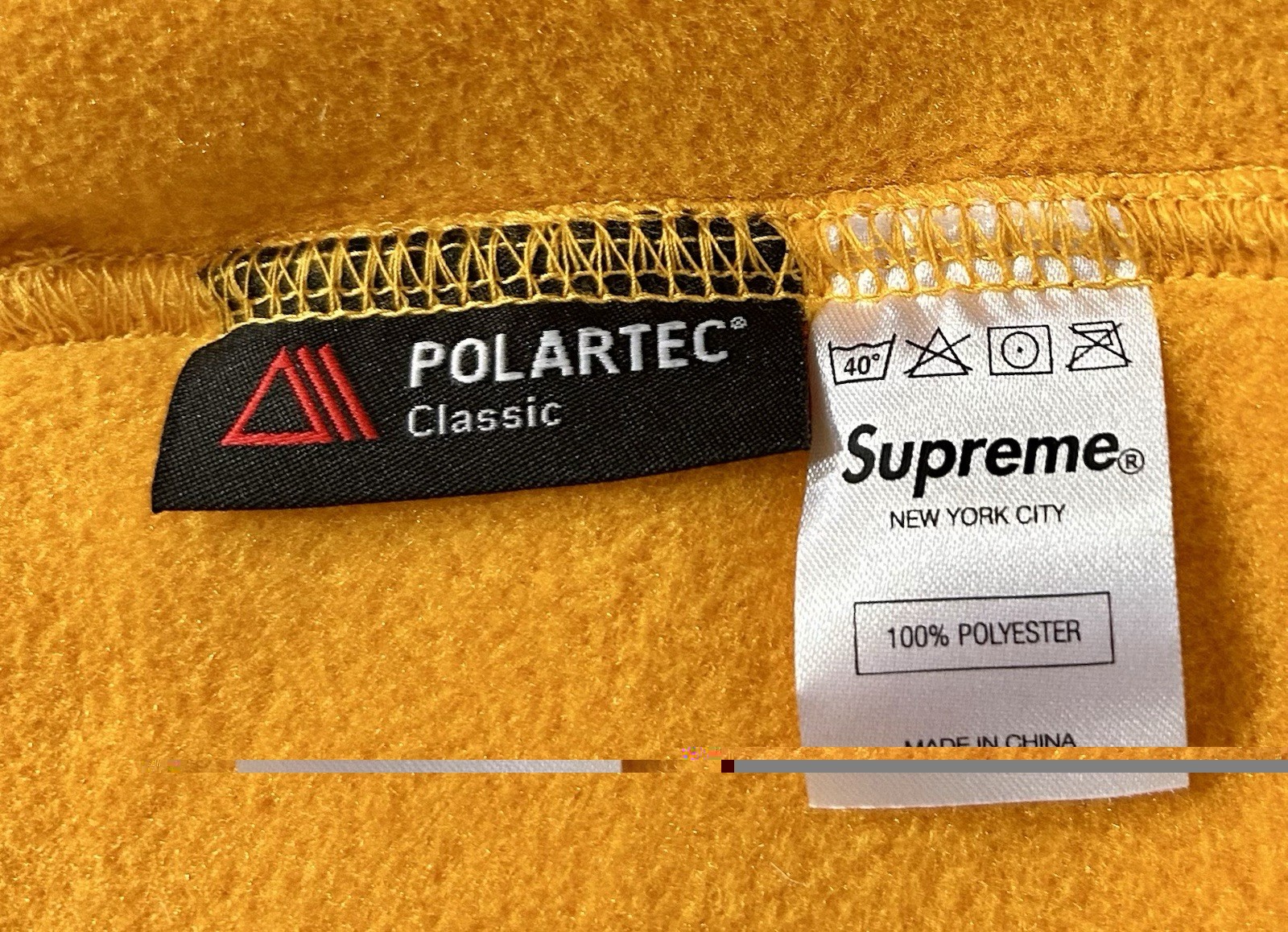 Brand New (with tags) Supreme Polartec 1/4 Zip Fleece Pullover, FW2011