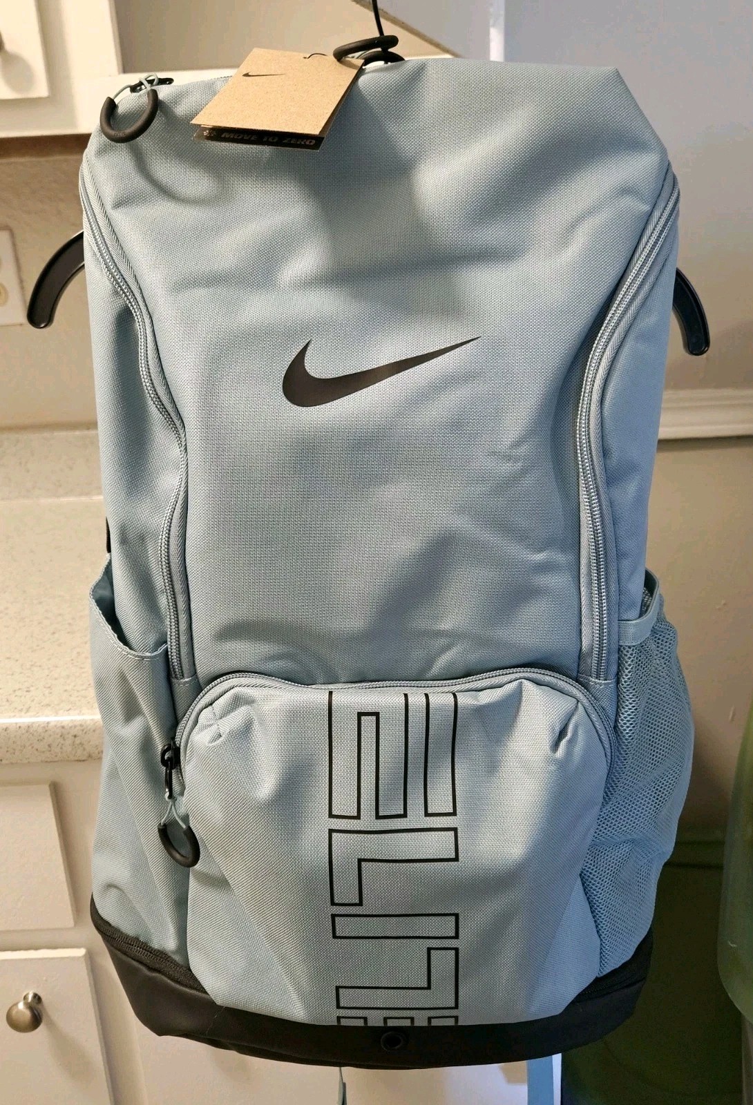 Nike Varsity Elite 32L Basketball Backpack Bag Cannon Blue Black HM9965-017 NEW