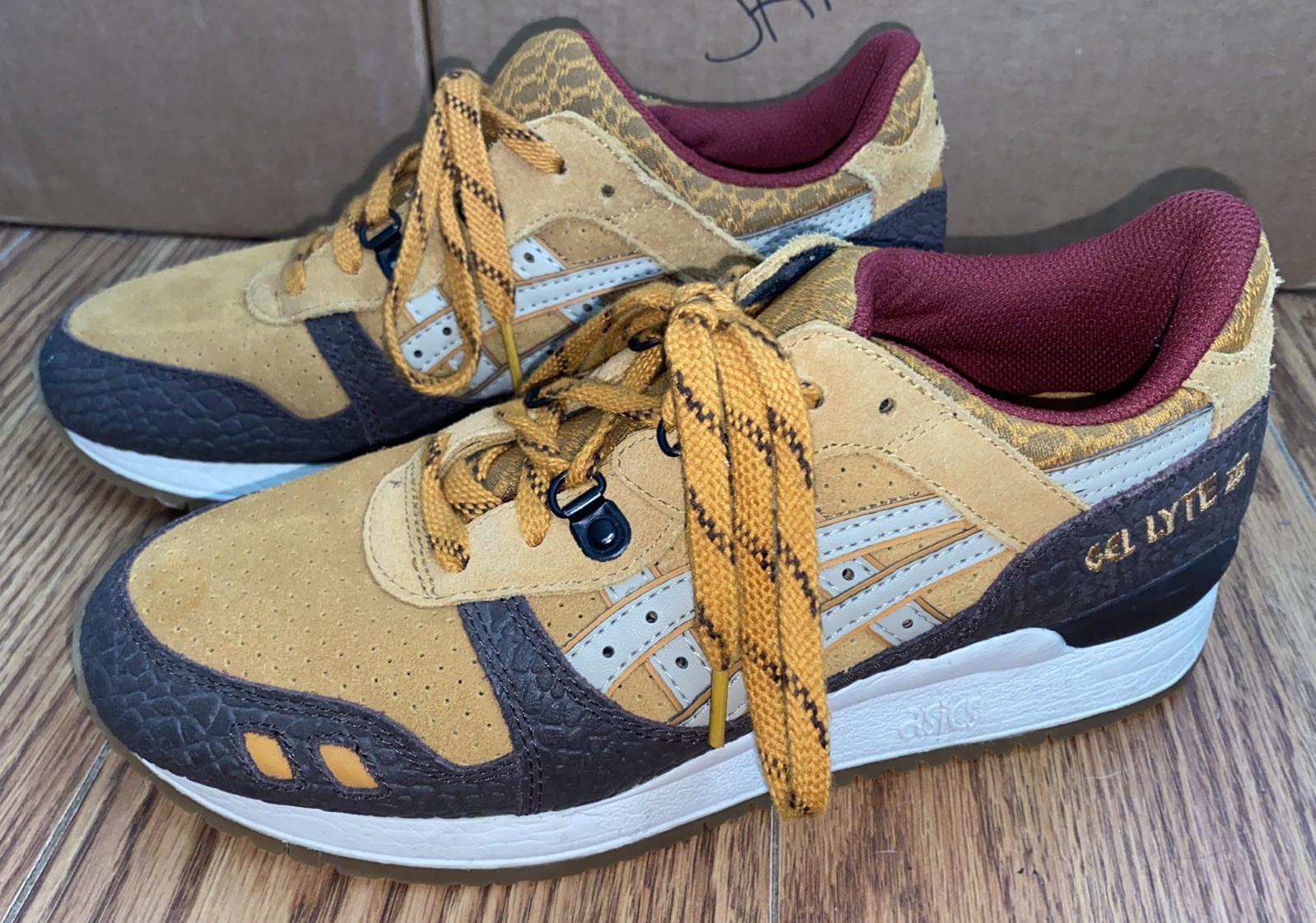 ASICS Sneakers GEL LYTE III WORKWEAR PACK Low Cut H5P1L Men’s Size 7