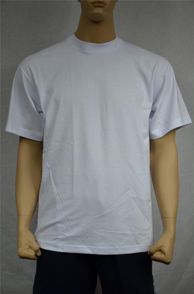 3 NEW SHAKA WEAR SUPER MAX HEAVY WEIGHT T-SHIRTS WARM WHITE TEE PLAIN S-7XL
