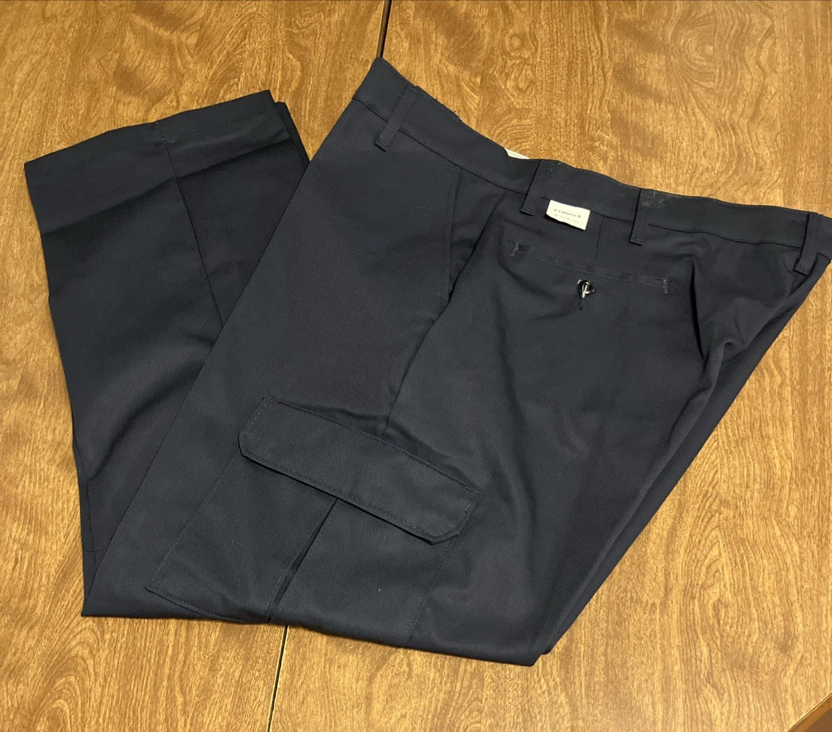 Red Kap Men’s PT88NVA Industrial Cargo Pants, Sz 42×30, Navy, NEW w/o TAGS (186)