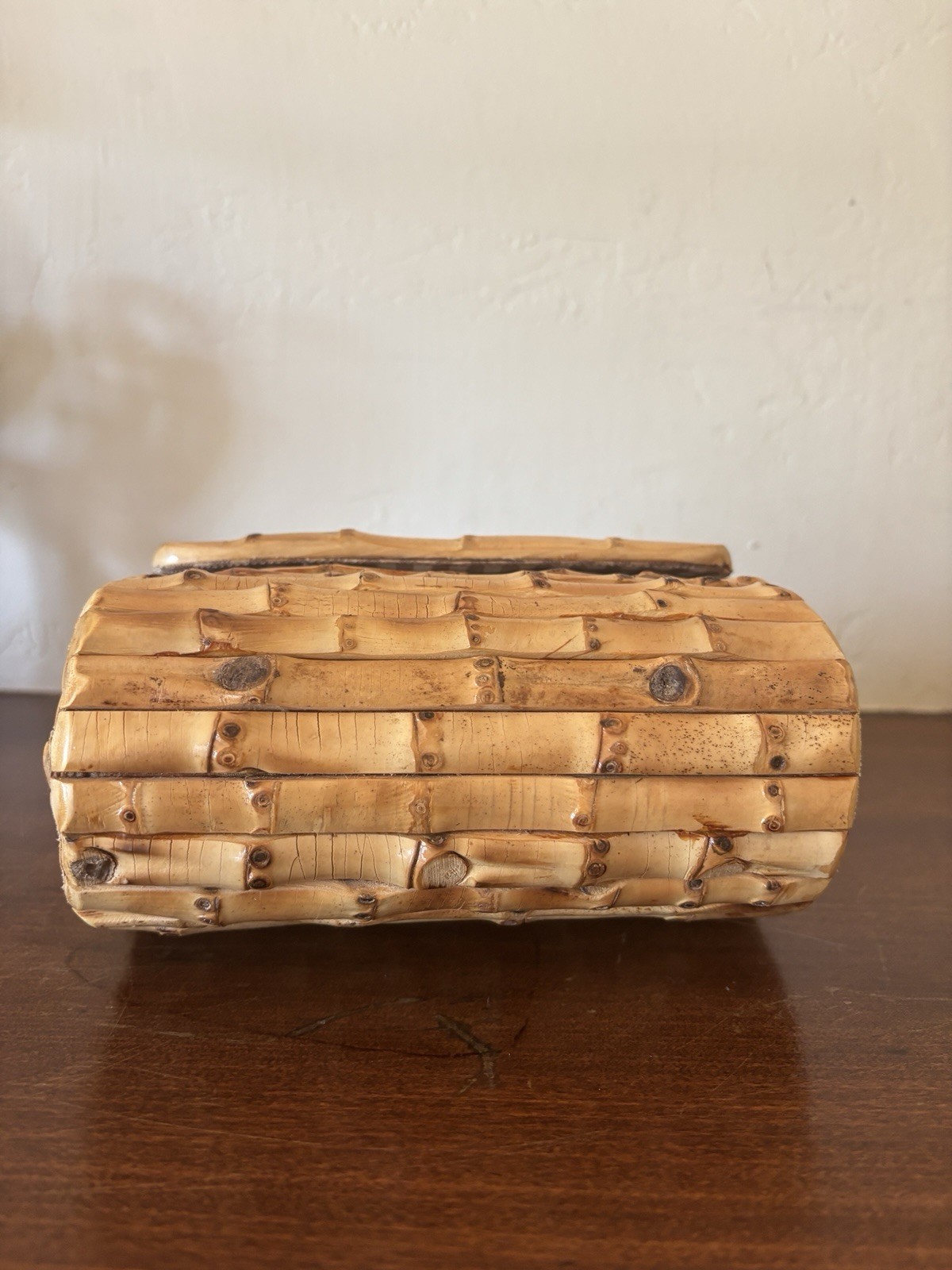 Glorinha Paranagua Bamboo Eberlee Purse Bag HTF Excellent