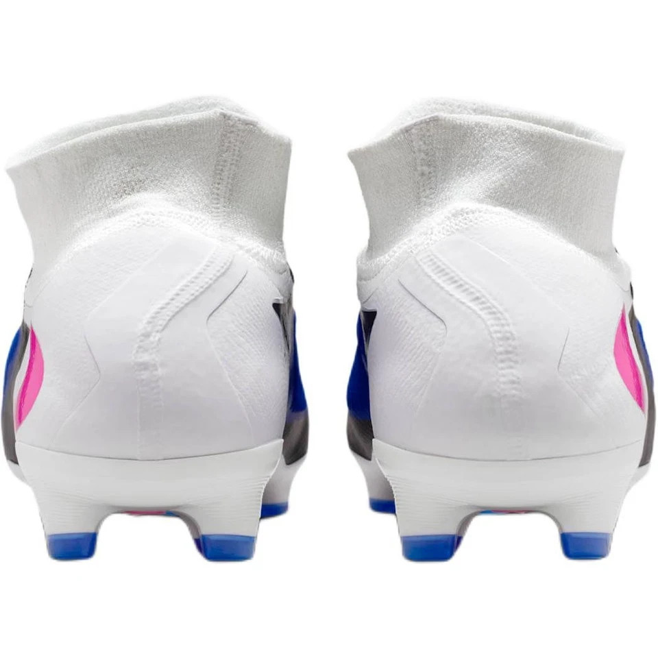 Nike Phantom 6 High Pro FG Men’s Cleats White Blue HQ2311 446