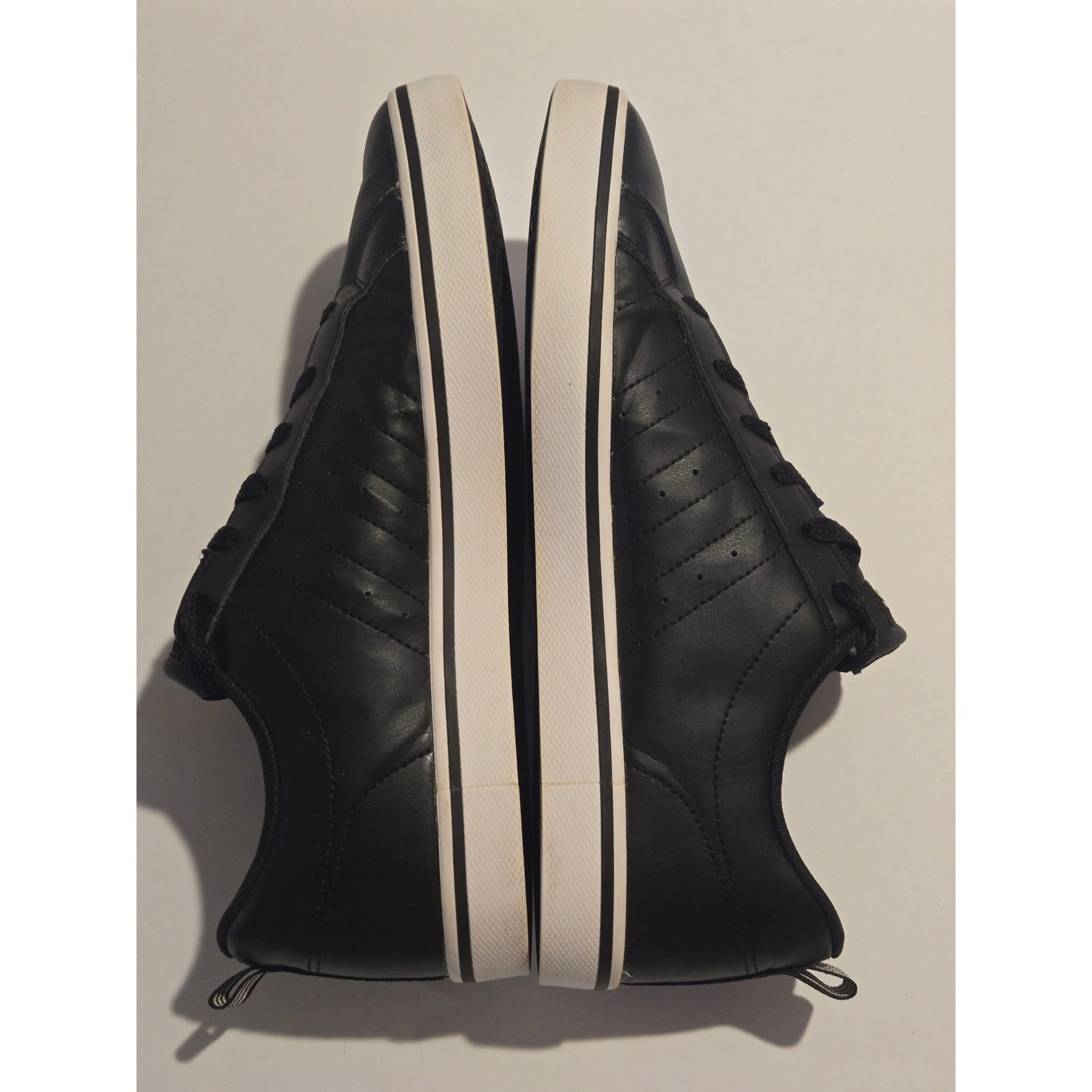 Adidas VS Pace Mens Sneakers Black White Low Top Casual Shoes B74494