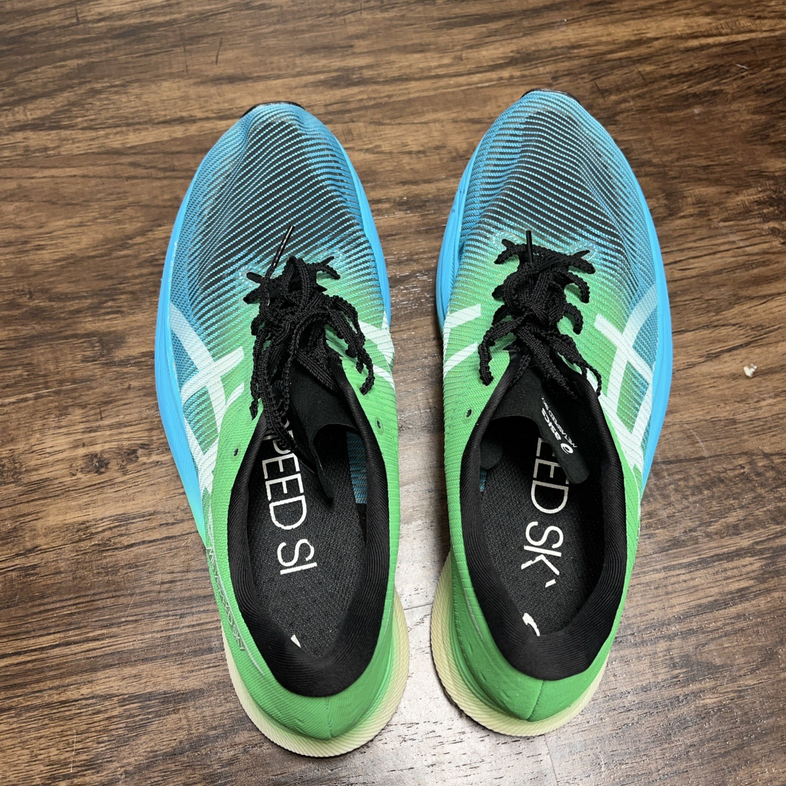 Asics Metaspeed Sky+ Running Shoes Velvet Pine Green FF Turbo Size 11 Mens