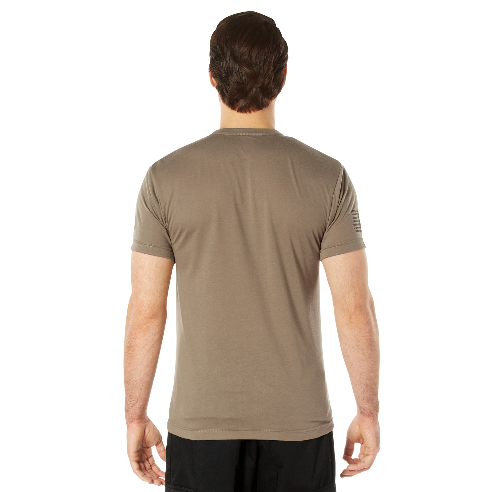 USMC Eagle Globe & Anchor Moisture Wicking T-Shirt – AR 670-1 Coyote Brown