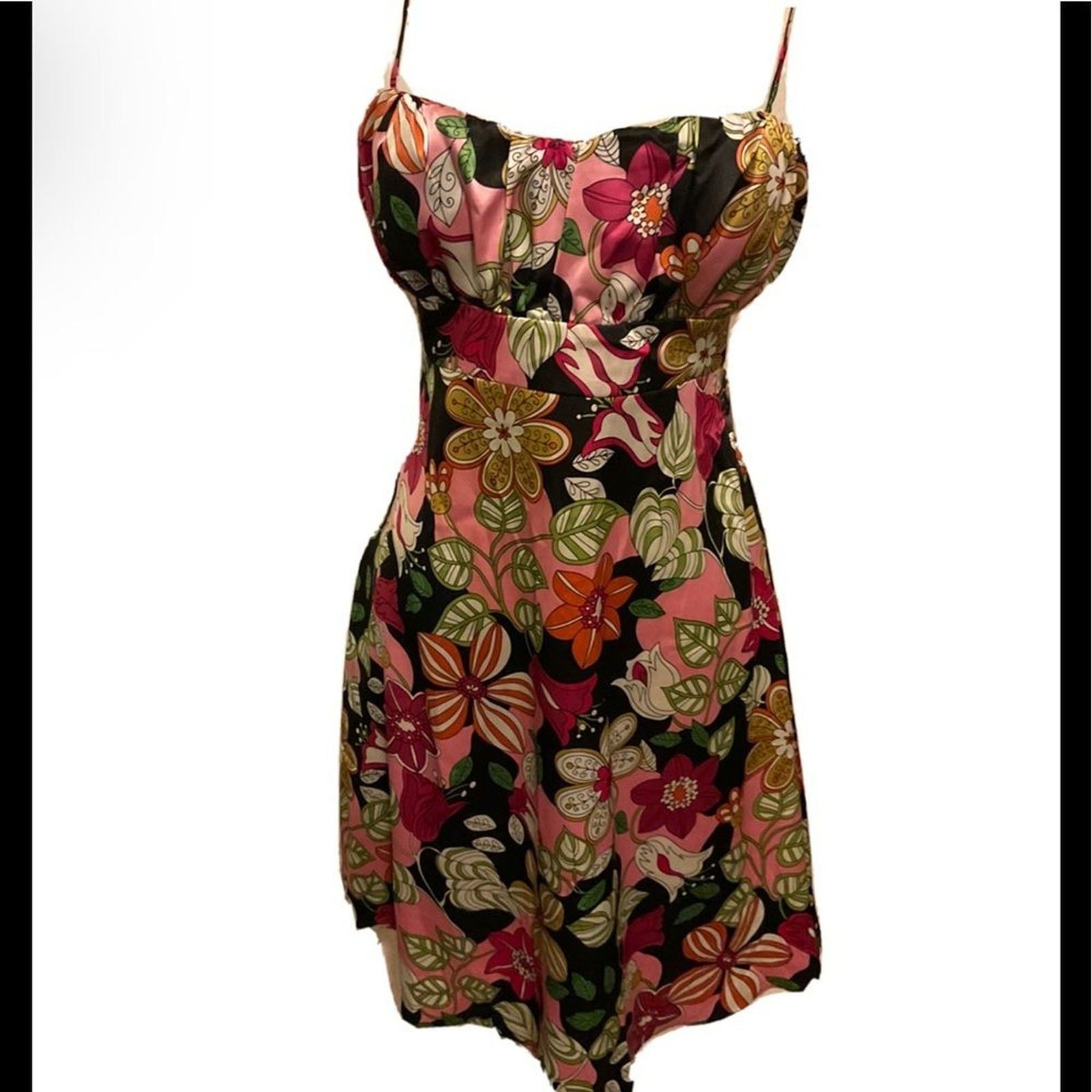 Vintage 70’s style dress form fitting top waist