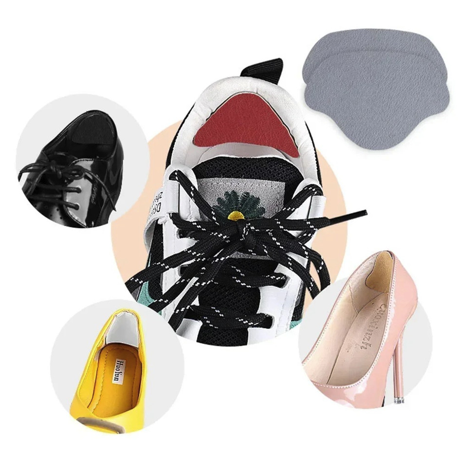 6pcs Shoe Heel Repair Patches Self Adhesive Anti Wear Protector – NEW