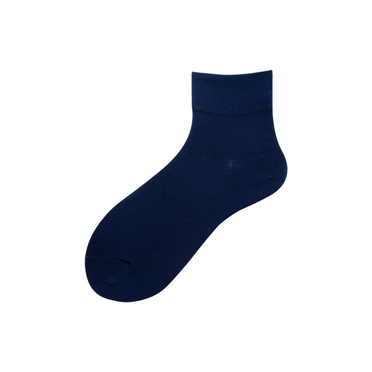 5 Pairs Ladies Breathable Odor-proof Solid Color Cotton Leisure Socks