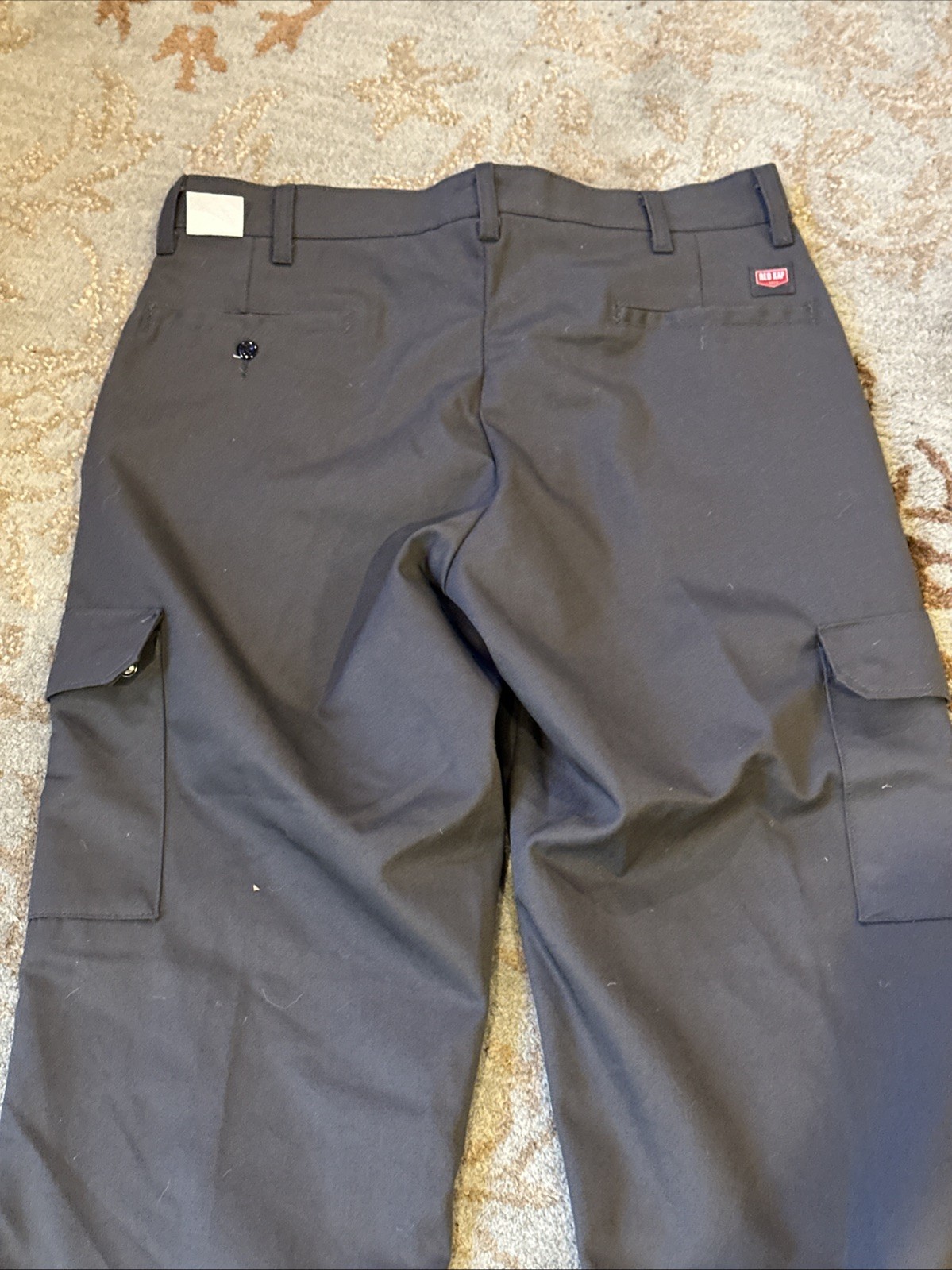 Red Kap Men’s Industrial Cargo Pant Gray 34×30 #pt88ch9 NEW