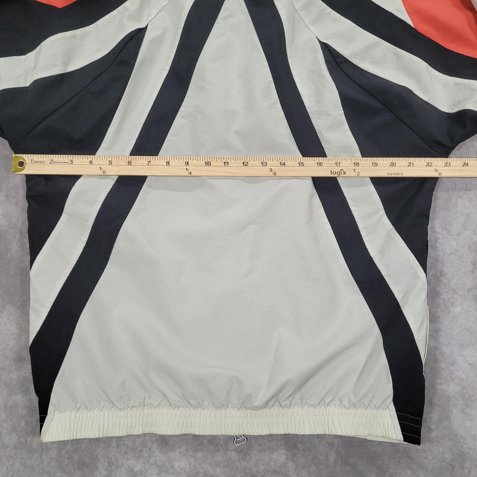 Adidas Equipment Windbreaker Jacket Mens Small Multicolor Hooded Zip ADV/91-18