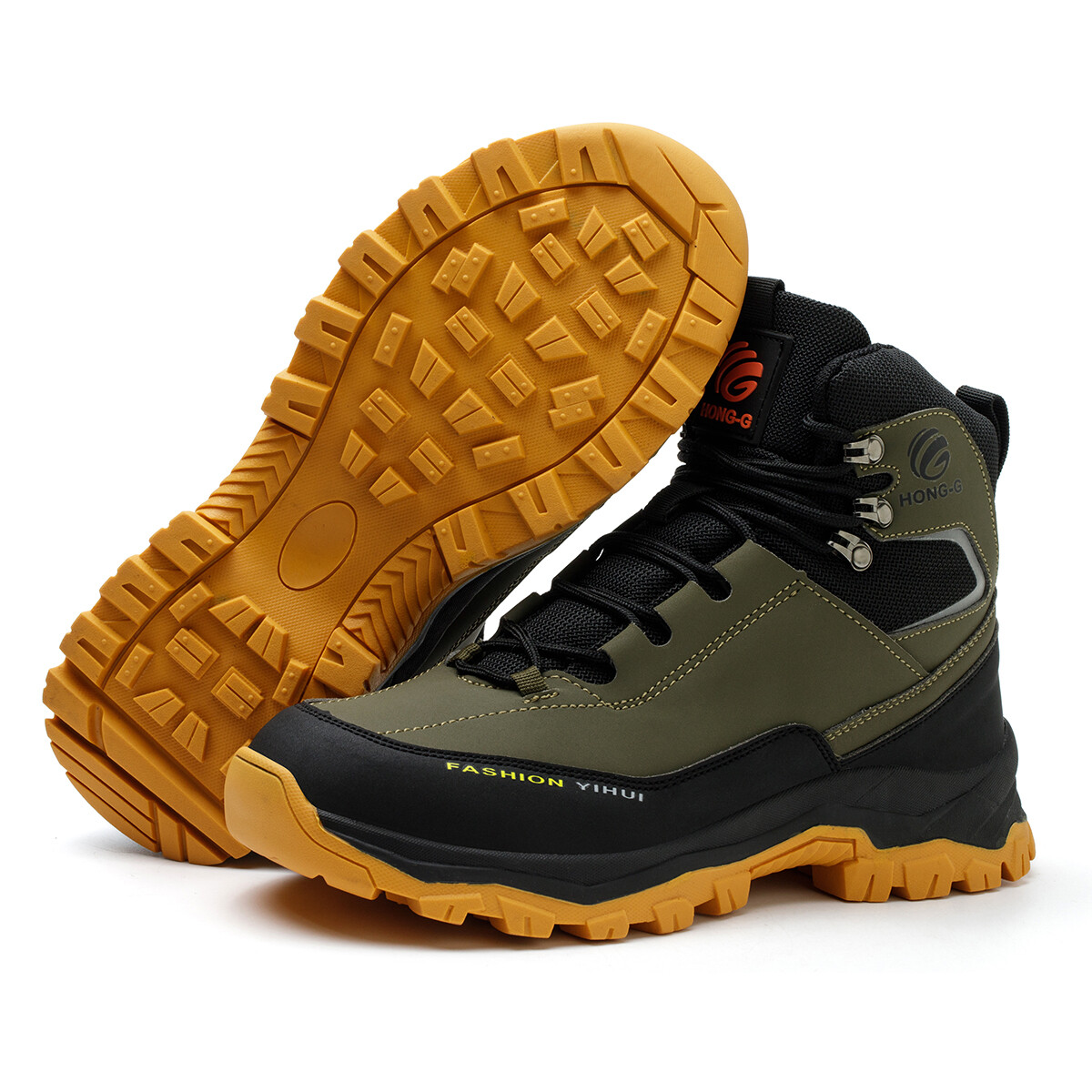 Indestructible Safety Work Shoes Steel Toe Breathable Work Boots Mens Boots