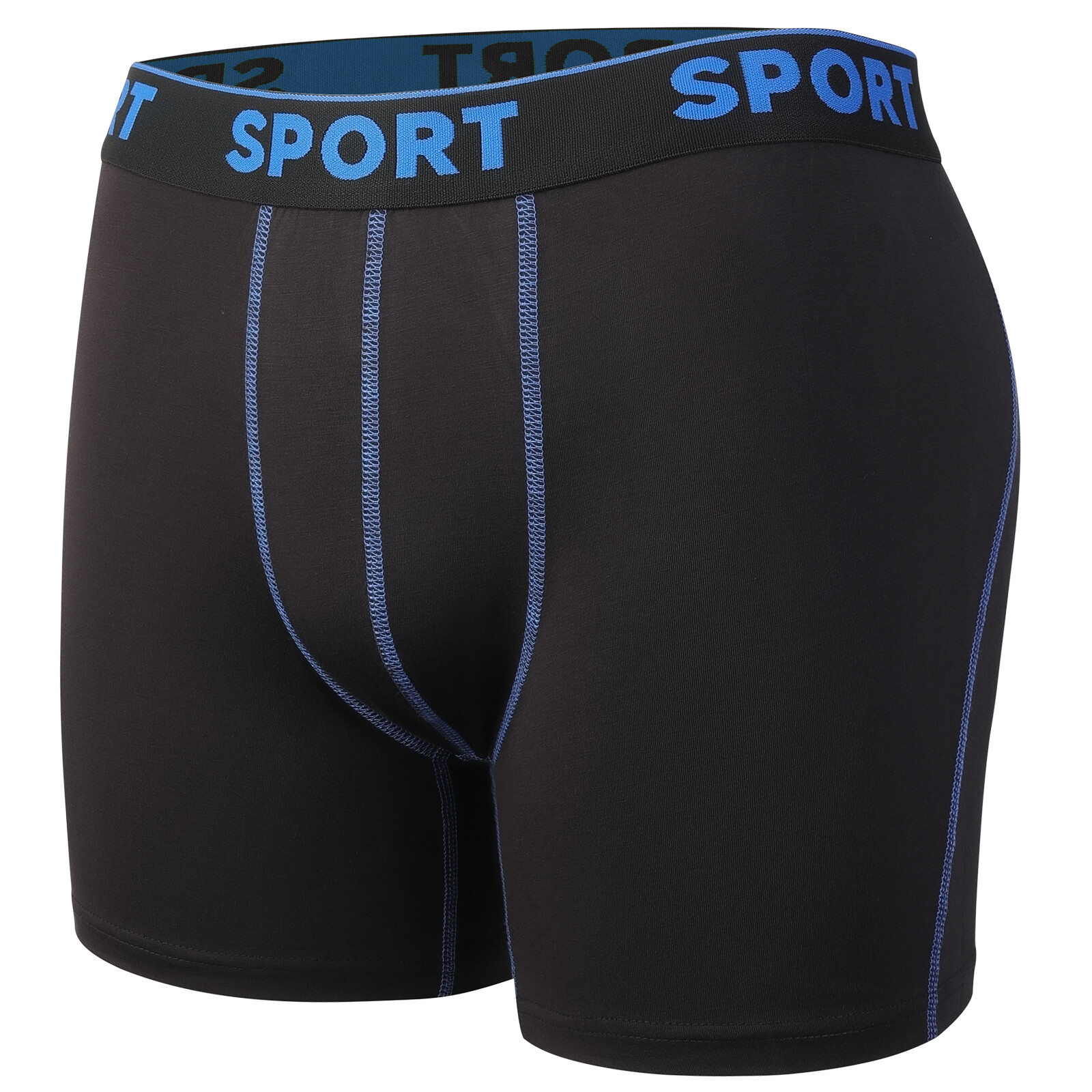 4 PCS Men’s Underwear Soft Boxer Briefs Breathable Comfortable Bamboo Trunks