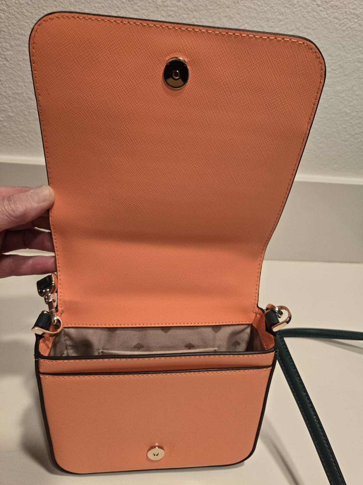 Kate Spade New York Staci Colorblock Square Crossbody Bag – Melon Ball Multi