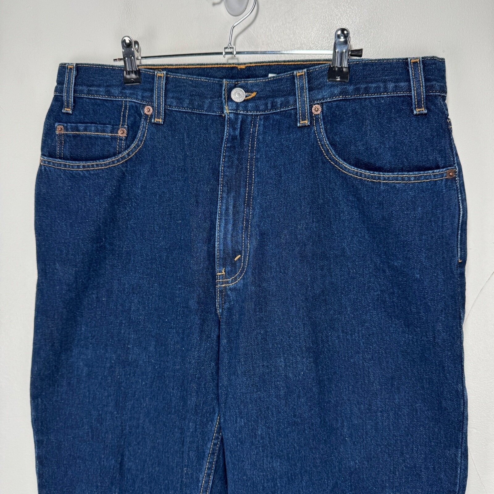 Vintage Levi’s 550 Relaxed Fit Baggy Jeans Blue Denim Loose 2003 Men 36×30