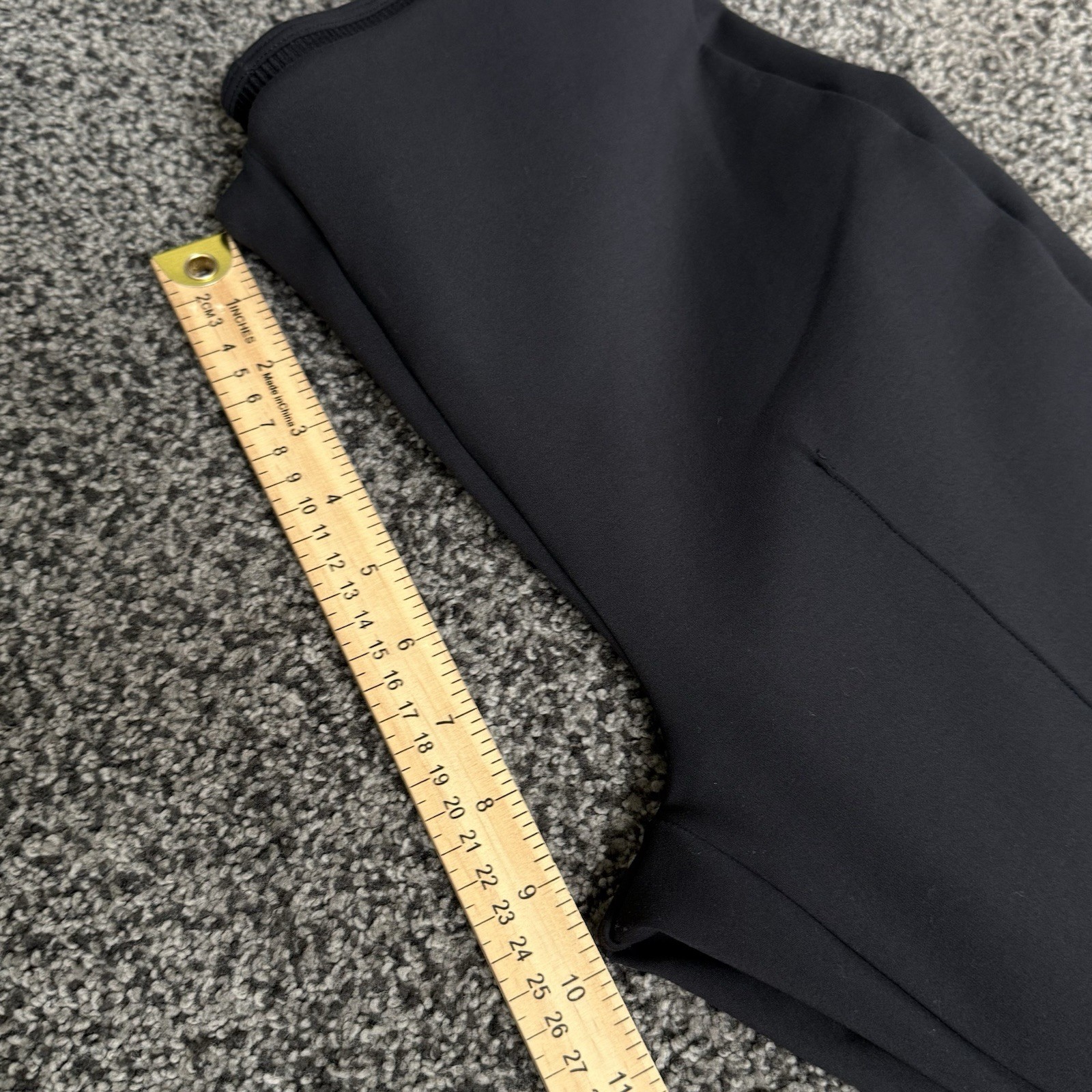 Lululemon Women’s Stretch Spacer High-Rise Pant Black Size Small Inseam 26.5”