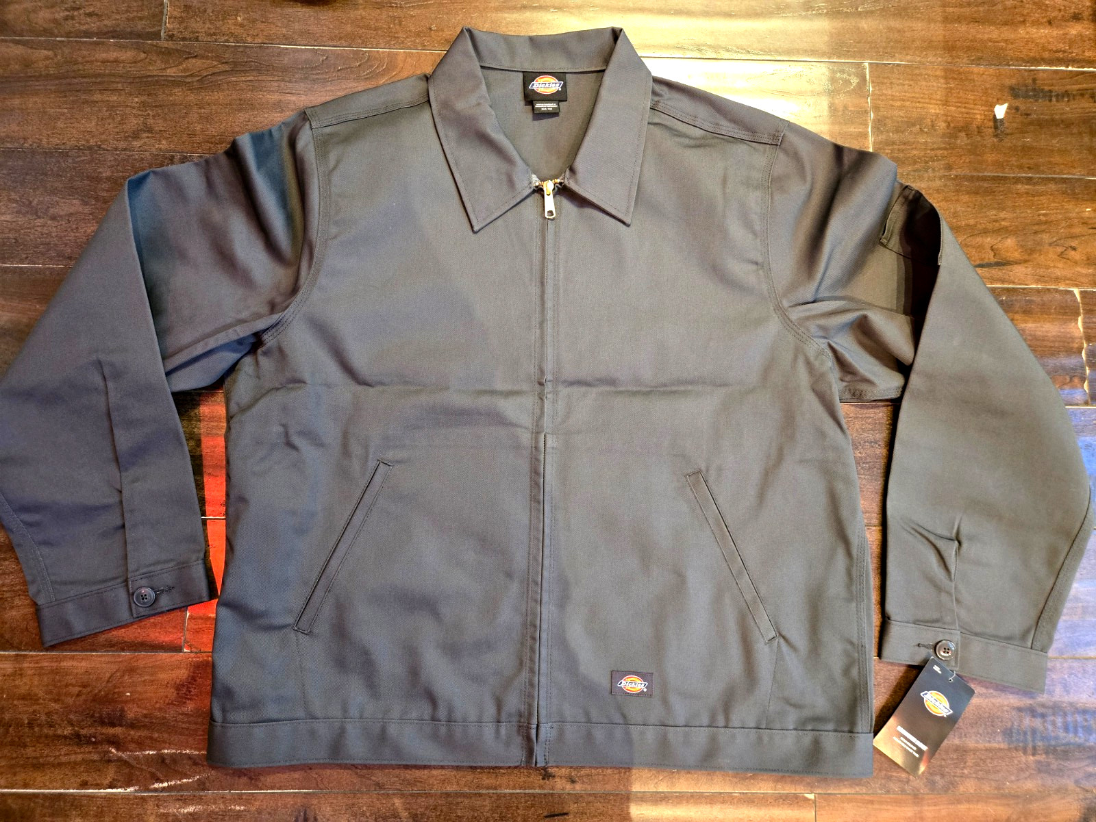 Dickies Men’s Unlined Eisenhower Jacket DJT75 CH Charcoal