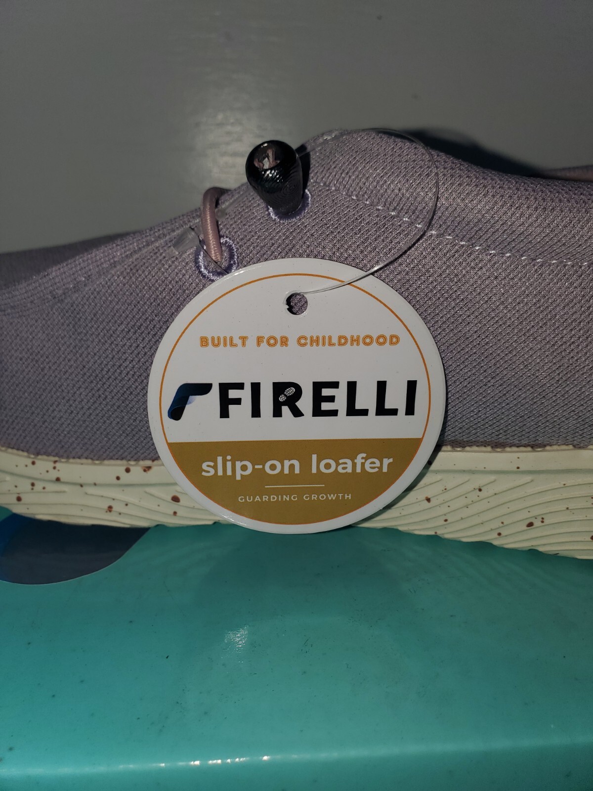 Firelli Kids Youth 6 Loafers Canvas School Walking Shoes Purple New With Box