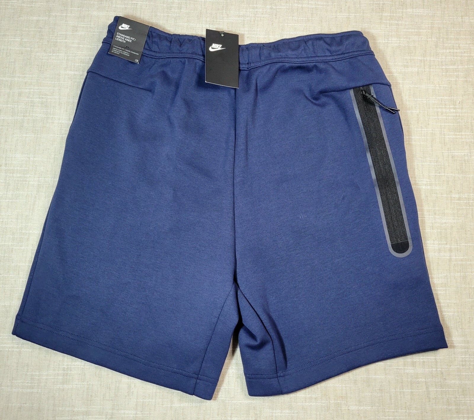 NIKE Tech Fleece Shorts Small Large 2XL Mens Navy Blue Black NSW Sportswear