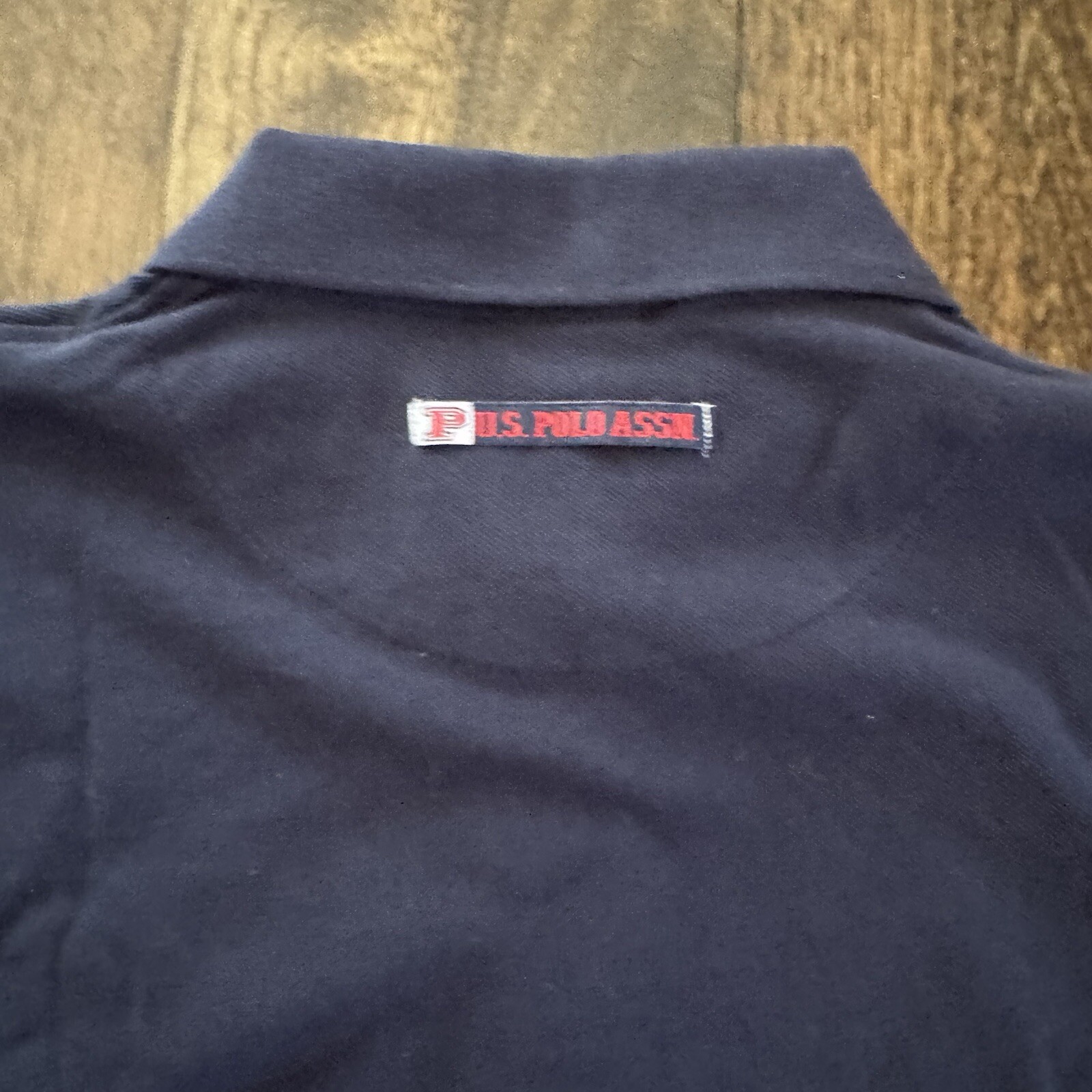 U.S. Polo Assn NWT Men’s Medium Polo Shirt Navy Blue Cotton Short Sleeve NWT