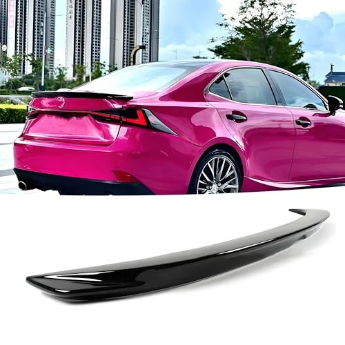 Rear Trunk Spoiler Wing Fit for Lexus is 2014-2020 IS200t IS250 IS300 IS350 is