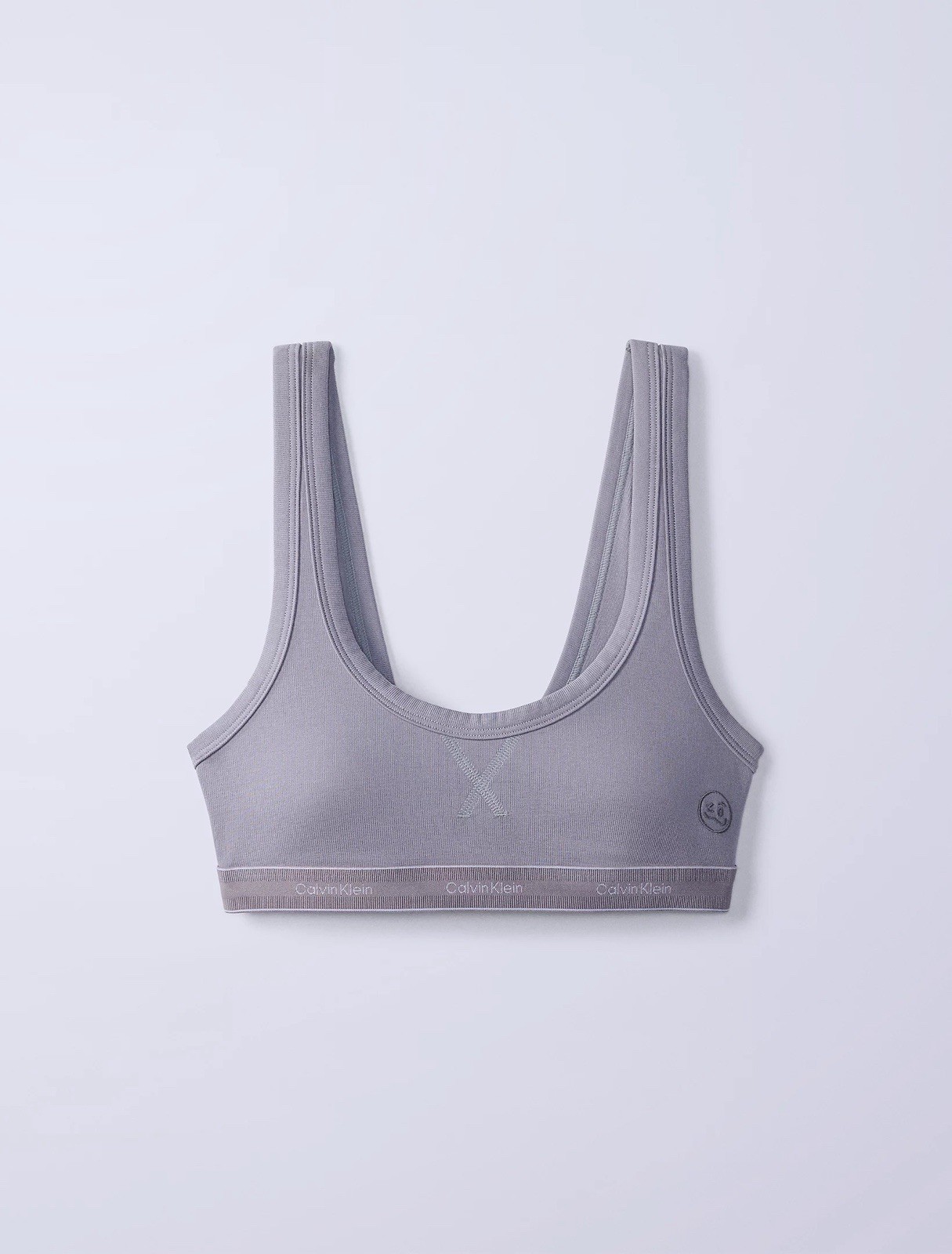 Jung Kook For Calvin Klein Heritage Cotton Lightly Lined Bralette