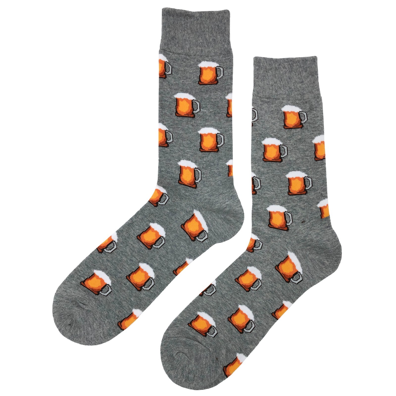 NWT Beer Dress Socks 4 Pack Novelty Men 8-12 Crazy Fun Sockfly