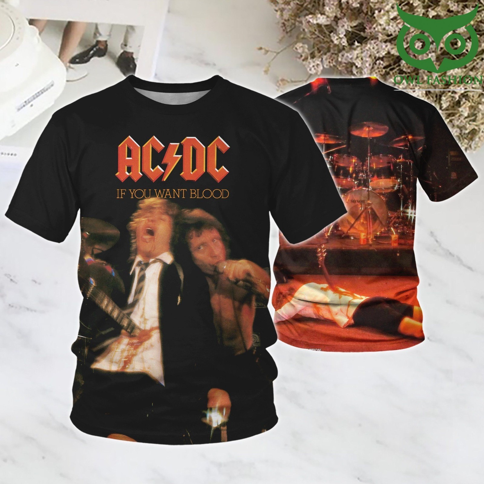 ACDC If you want blood 3D T Shirt All size S-5Xl HB122