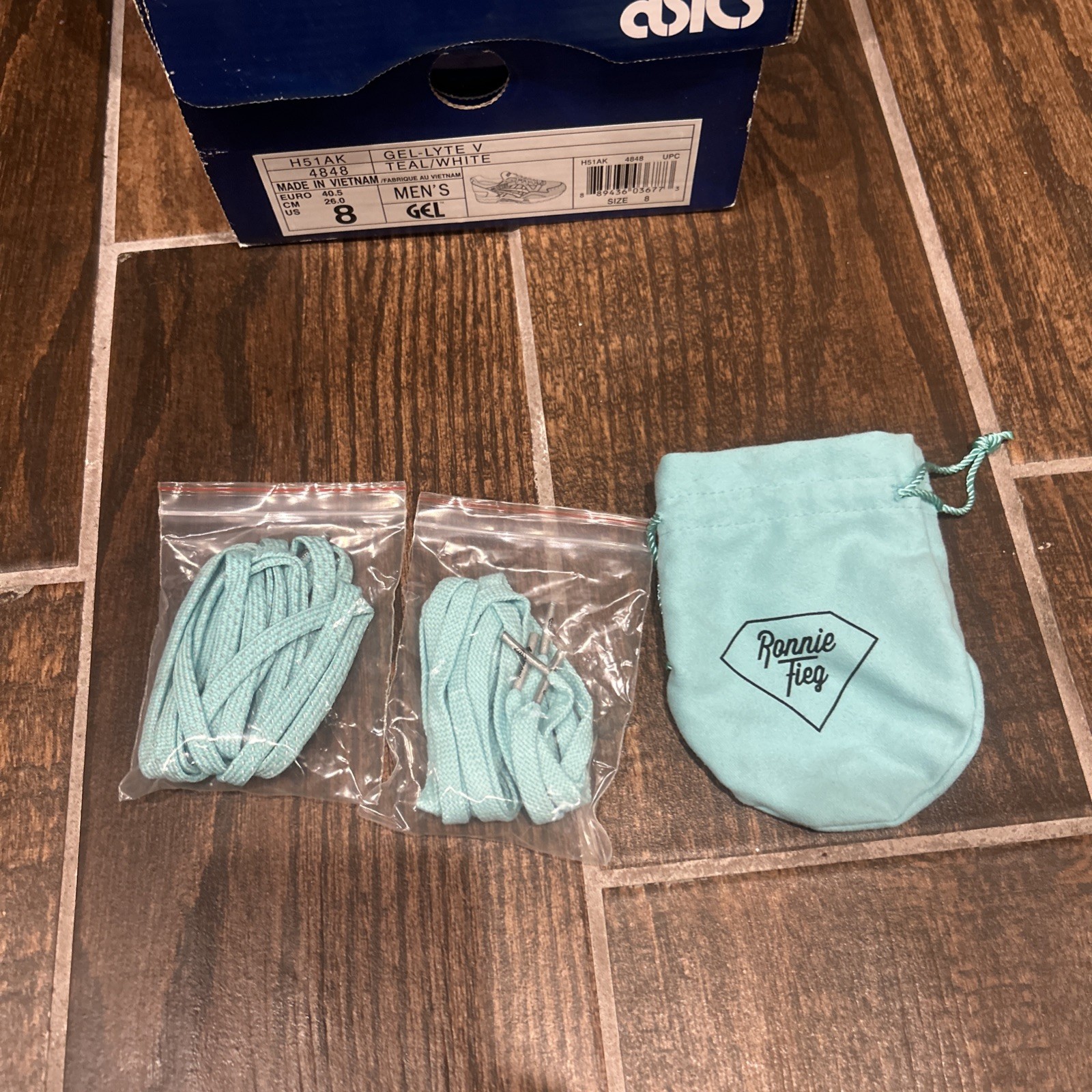 Size 8 – ASICS Ronnie Fieg x Diamond Supply Co. x Gel Lyte 5 Tiffany Kith