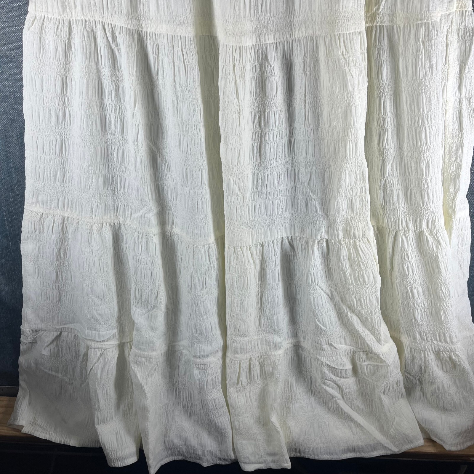 Forever 21 Womens Dress Size M Polyester Blend Spaghetti Strap Beige