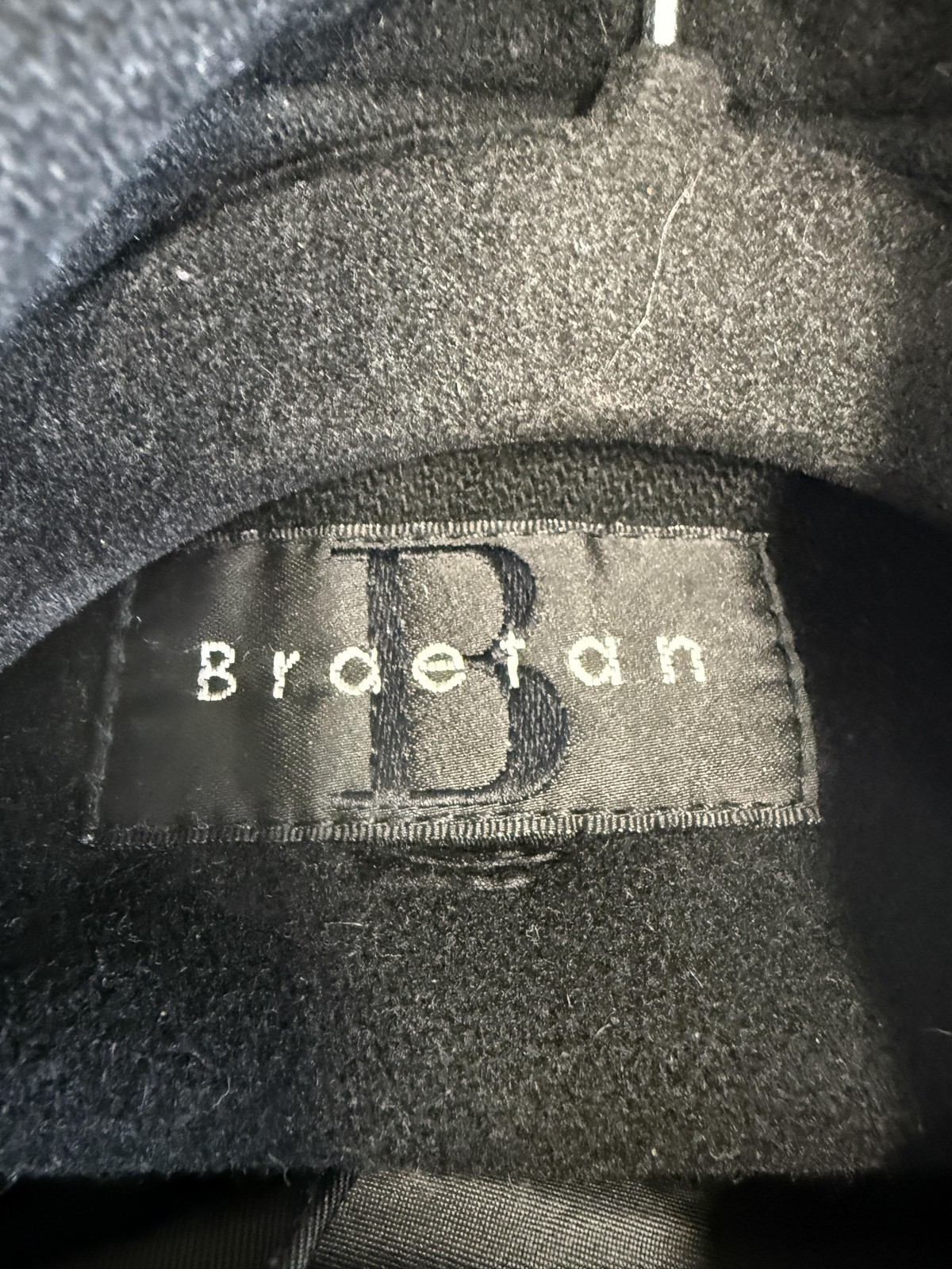 Braetan Jacket Womens Medium Black Hooded Belted Waist Tie Zip Lined Coat Winter