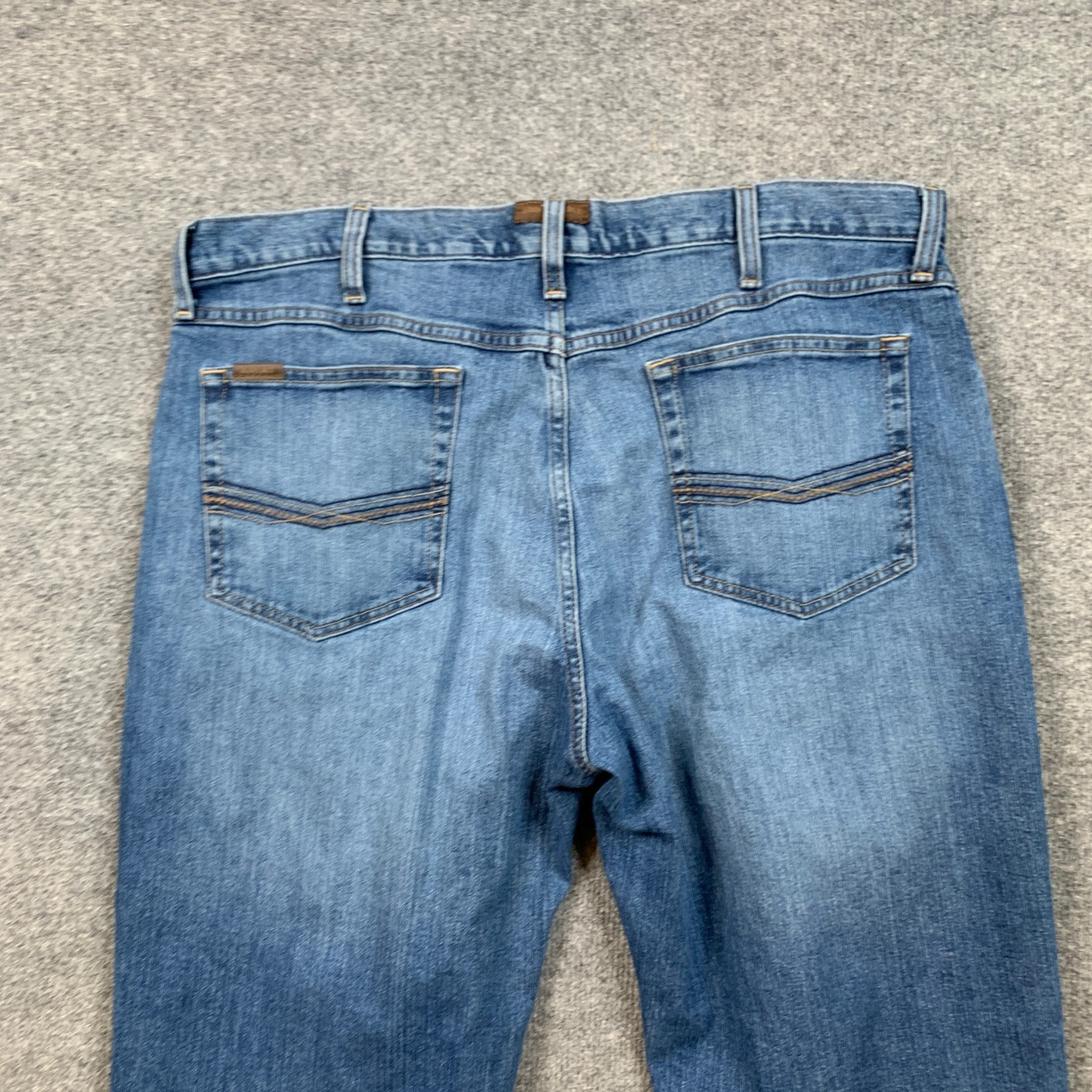 Ariat Jeans Mens 38 Blue M2 Traditional Relaxed Legacy Bootcut Stretch Denim