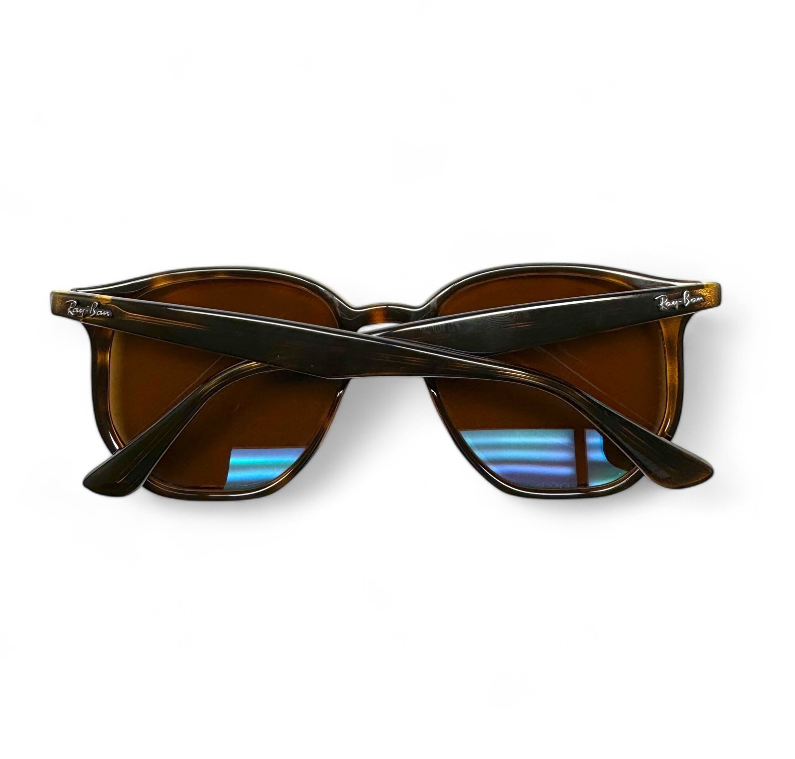 Ray-Ban Sunglasses RB 4306 710/83 Polished Brown Havana Polarized with Case