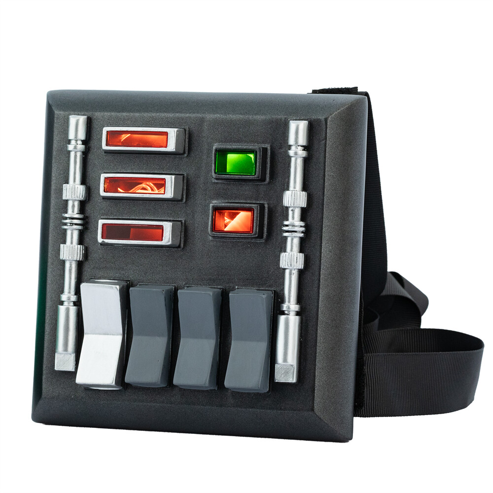 Star Wars Darth Vader Belt & Chest Plate with Led Lights Cosplay Props Halloween