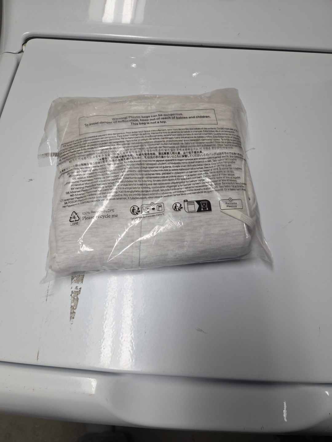 Varley Atrium High-Rise Short 4.5″ Ivory Marl Small New NWT MSRP $98