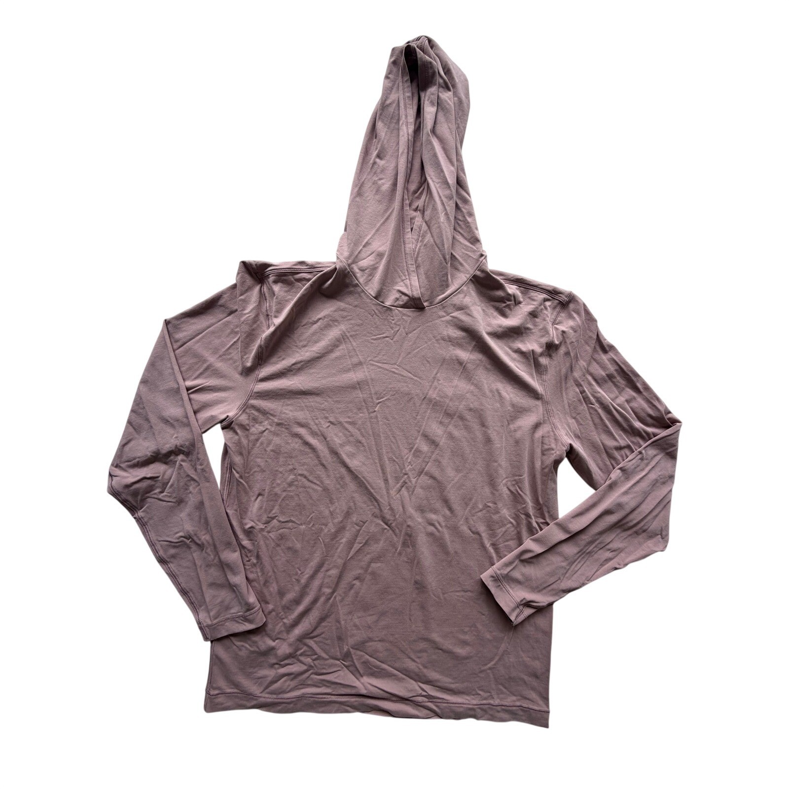 Public Rec Hoodie Mauve Pink Pima Cotton Tencel Pullover Womens Large