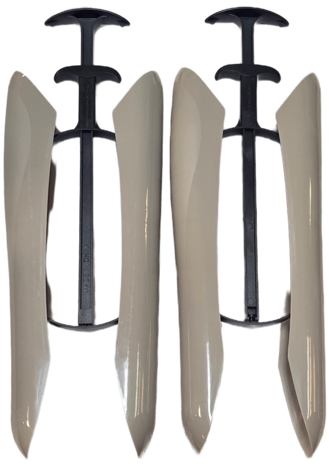Moneysworth & Best Fashion Mid Calf/Full Boot Shapers Shoe Trees GREY- 1 Pair