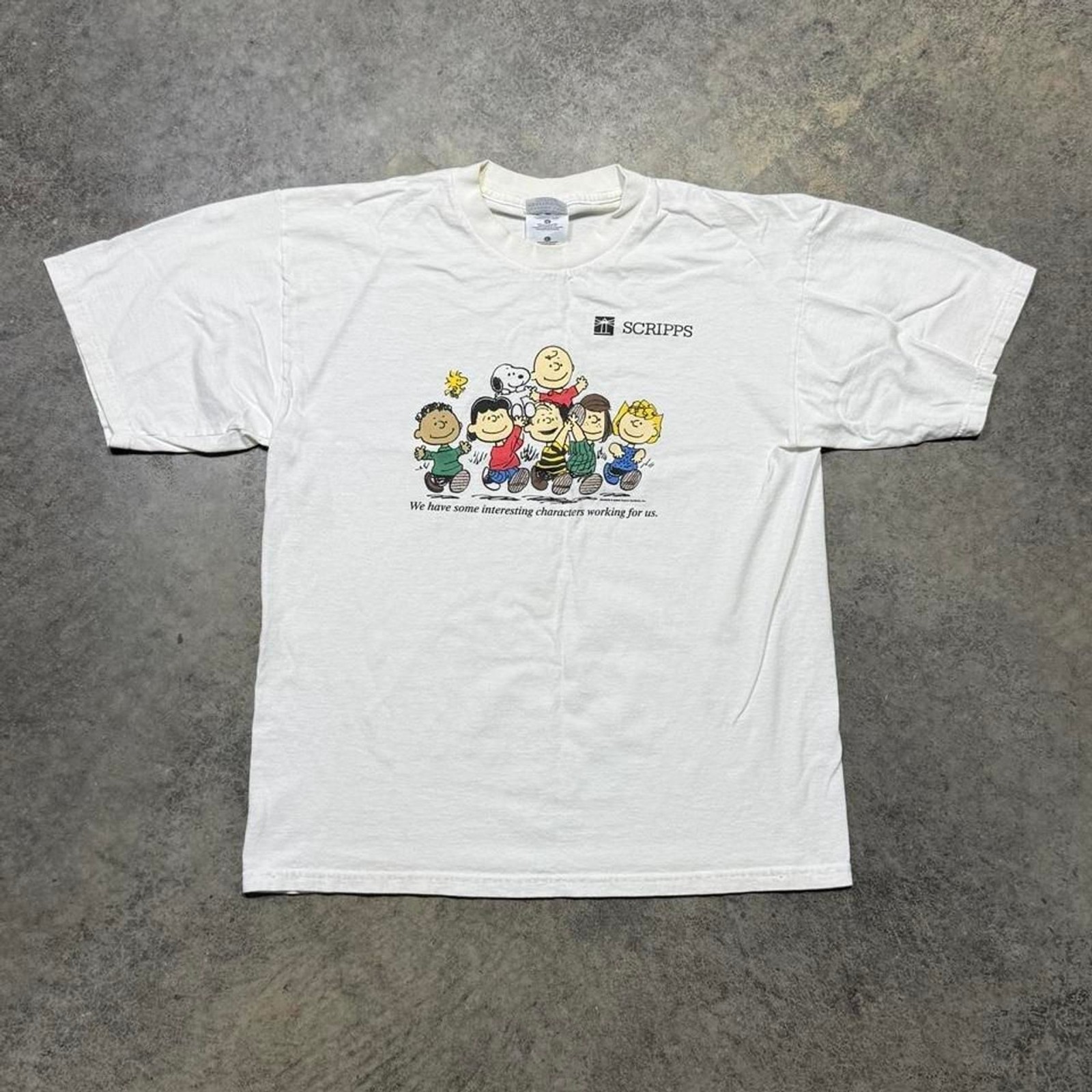 Peanuts Men’s White T-shirt